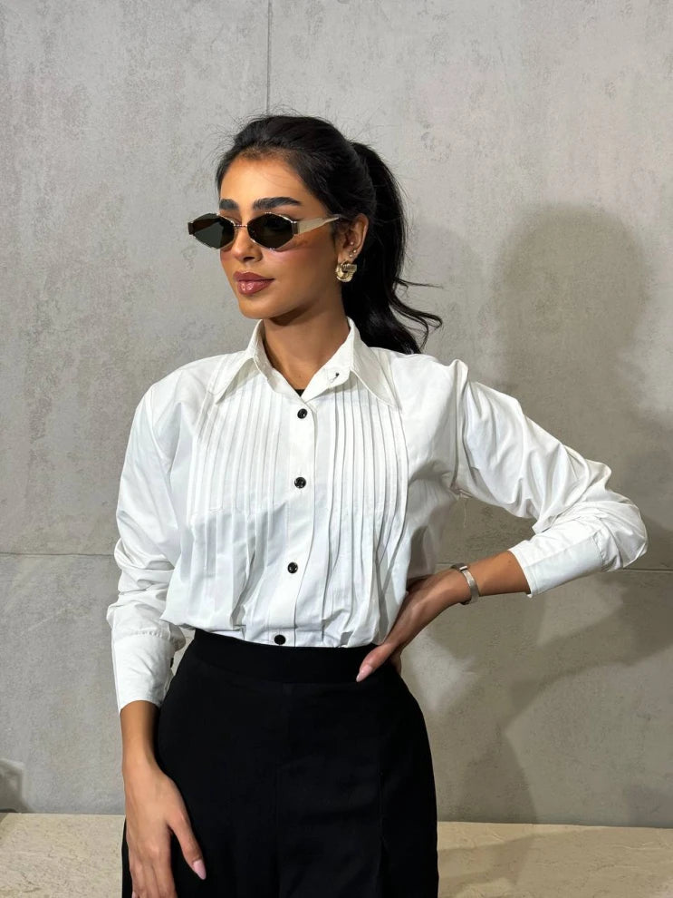 Zara White Cotton Shirt BL1588