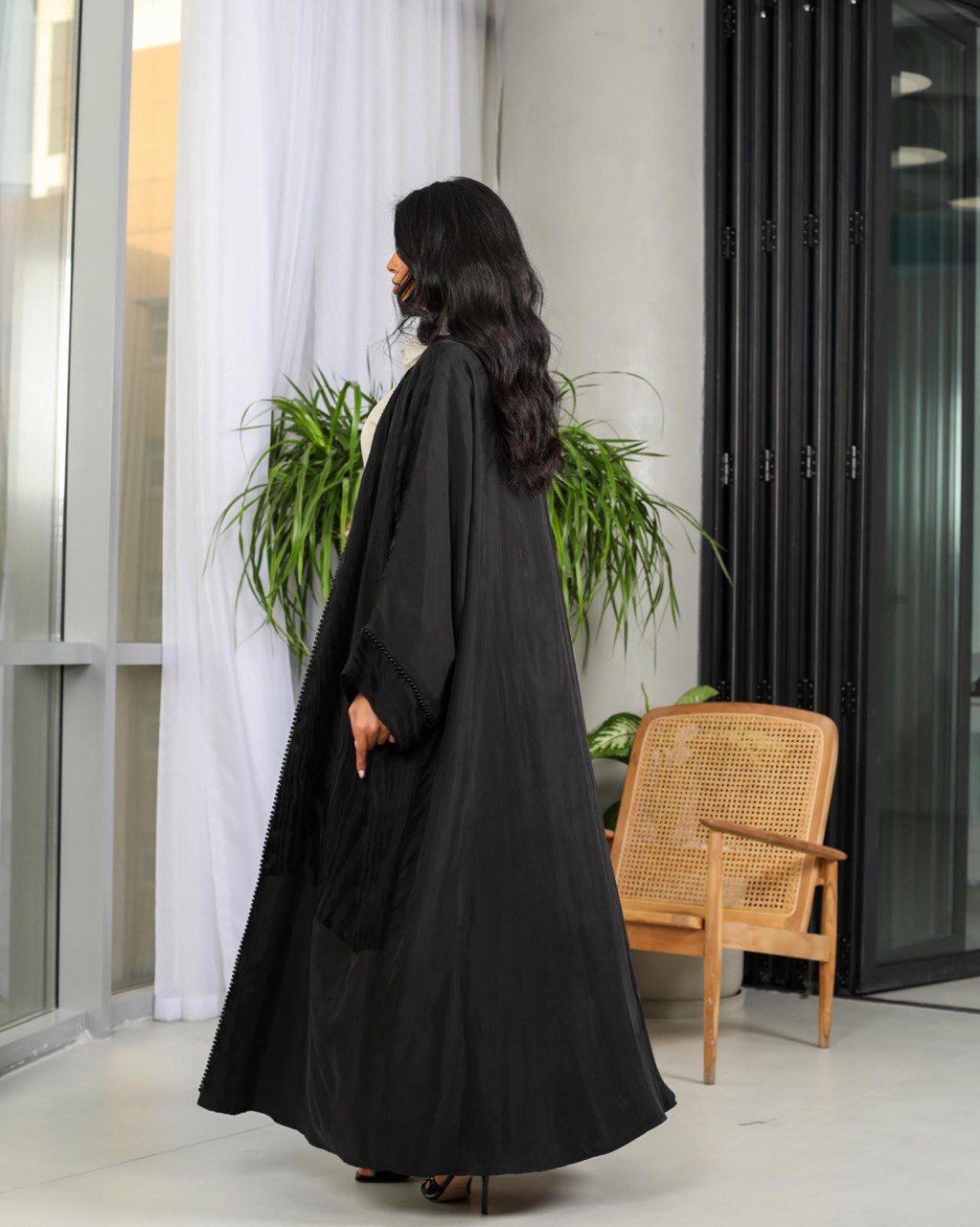Abaya Crepe Silk C:6496