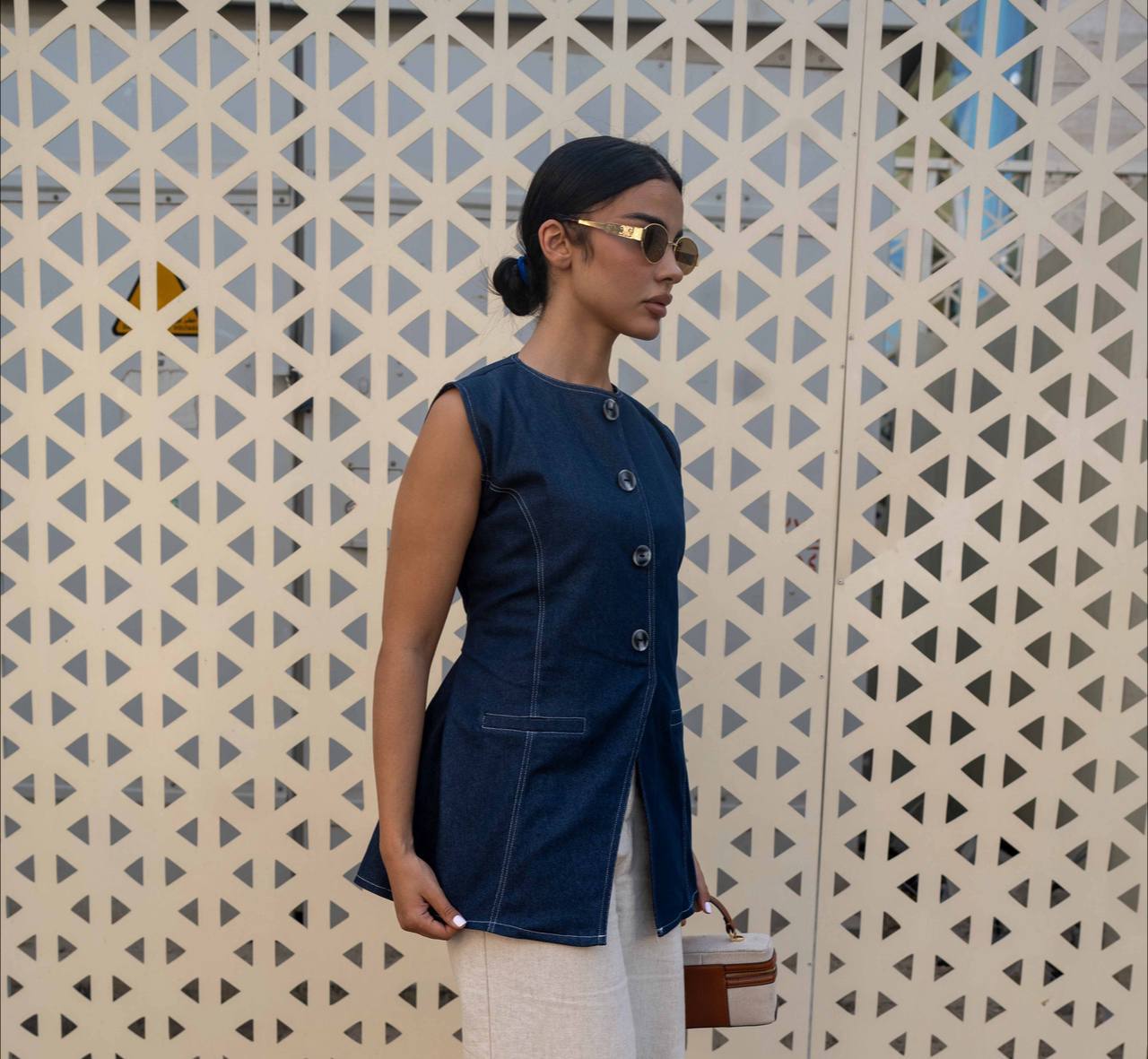 Jeans Navy Vest