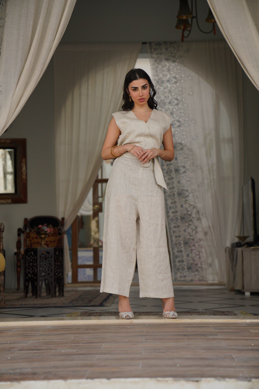 JUMPSUIT LINEN C:103