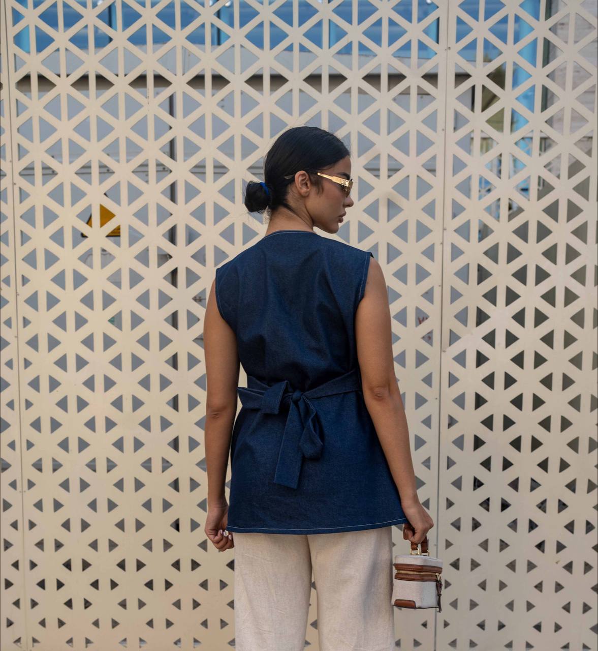 Jeans Navy Vest