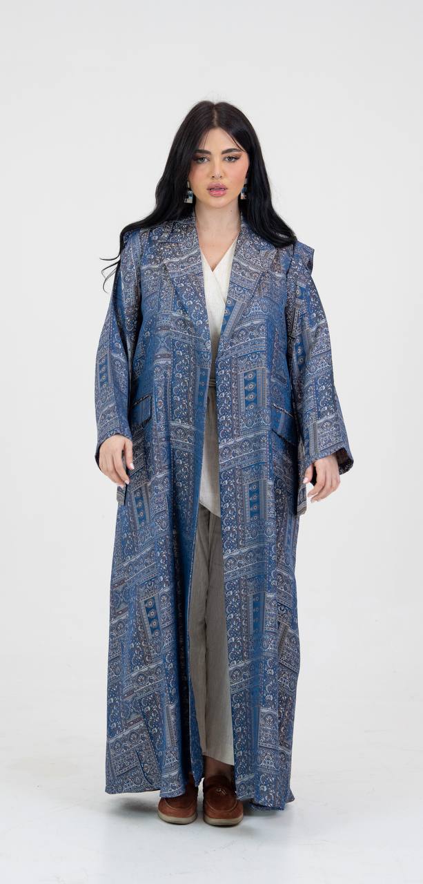 عباية بخام كريب حرير .C:6780