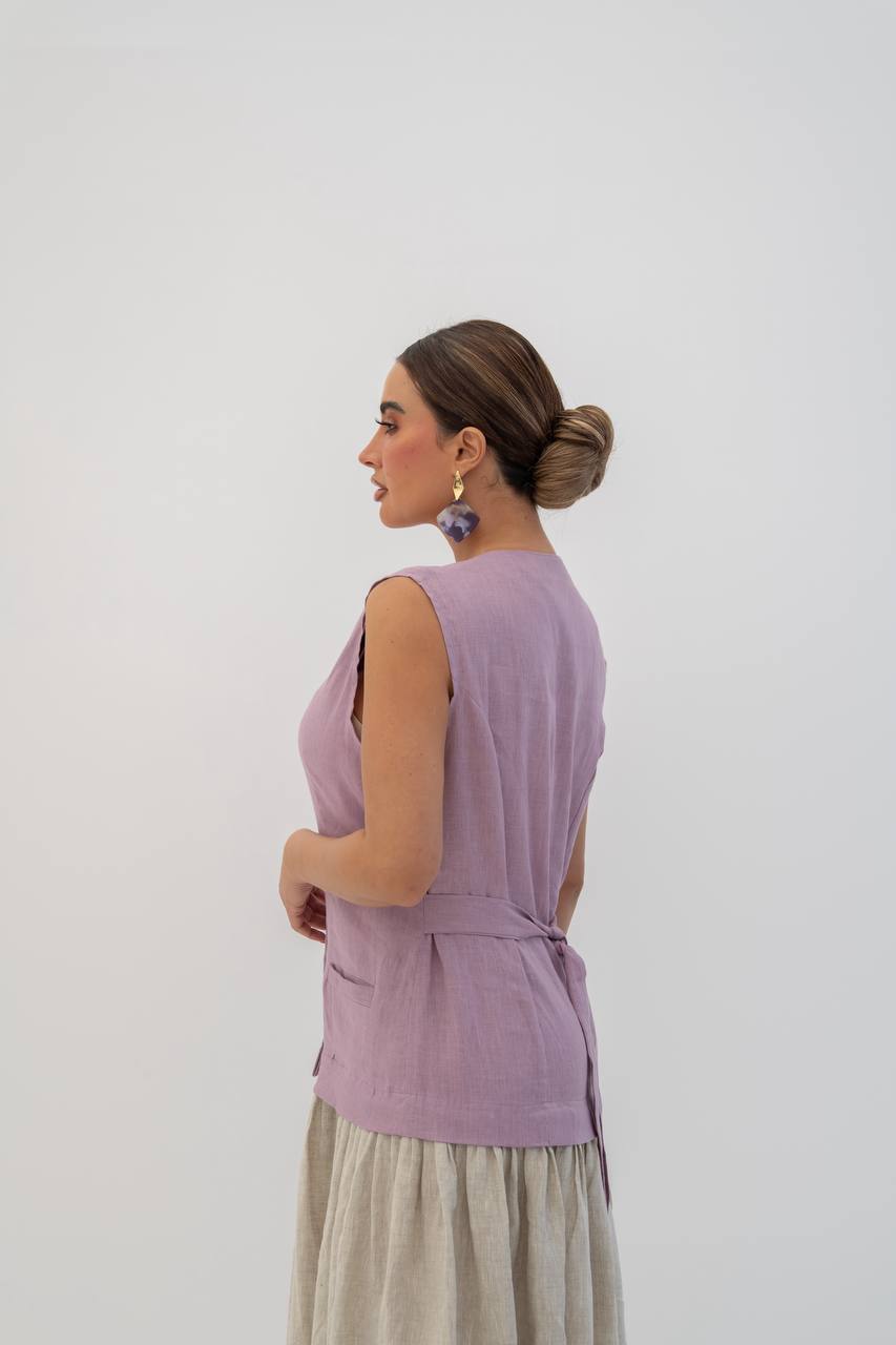 Linen dress. C:208