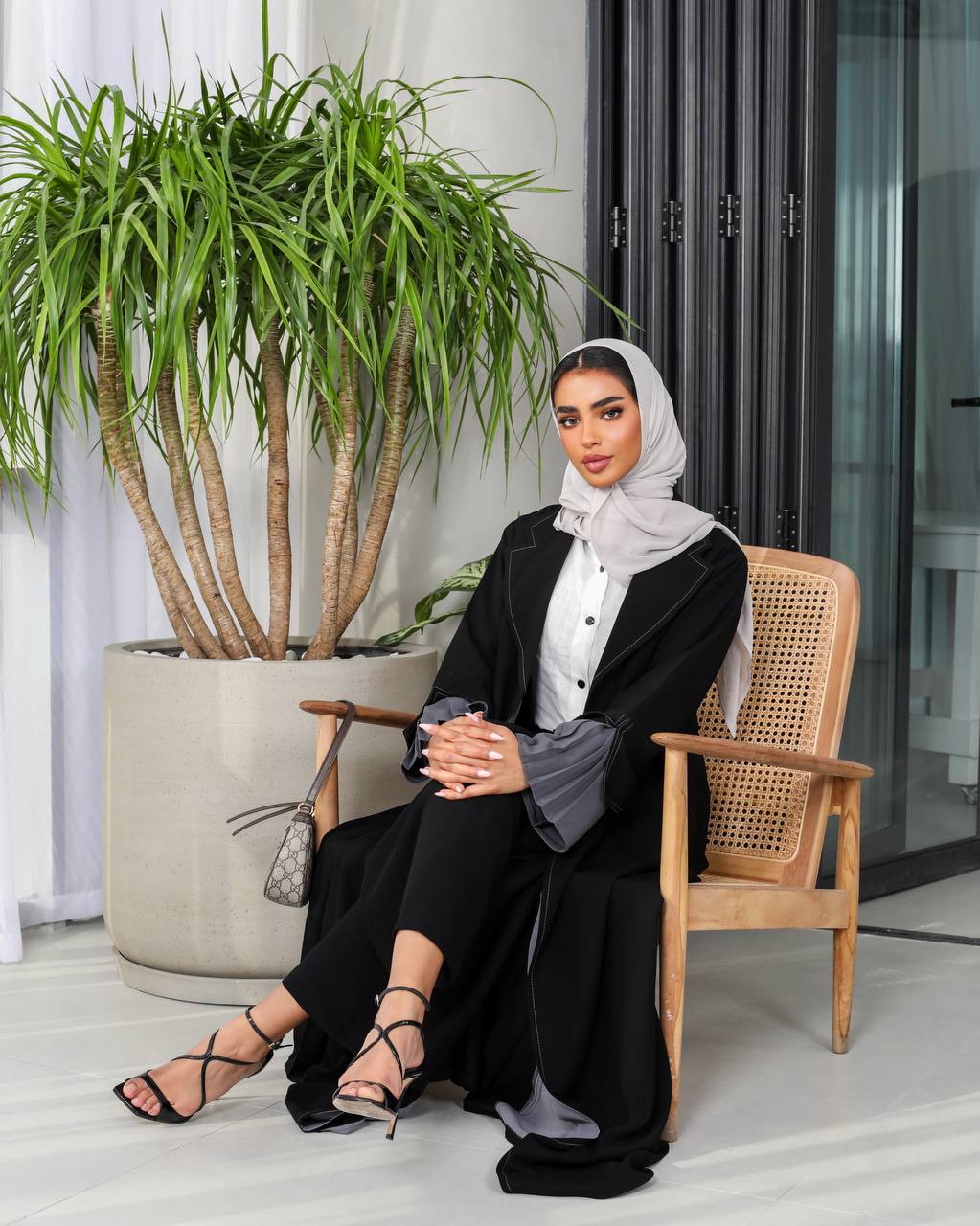 Abaya Blazer Black C:6475