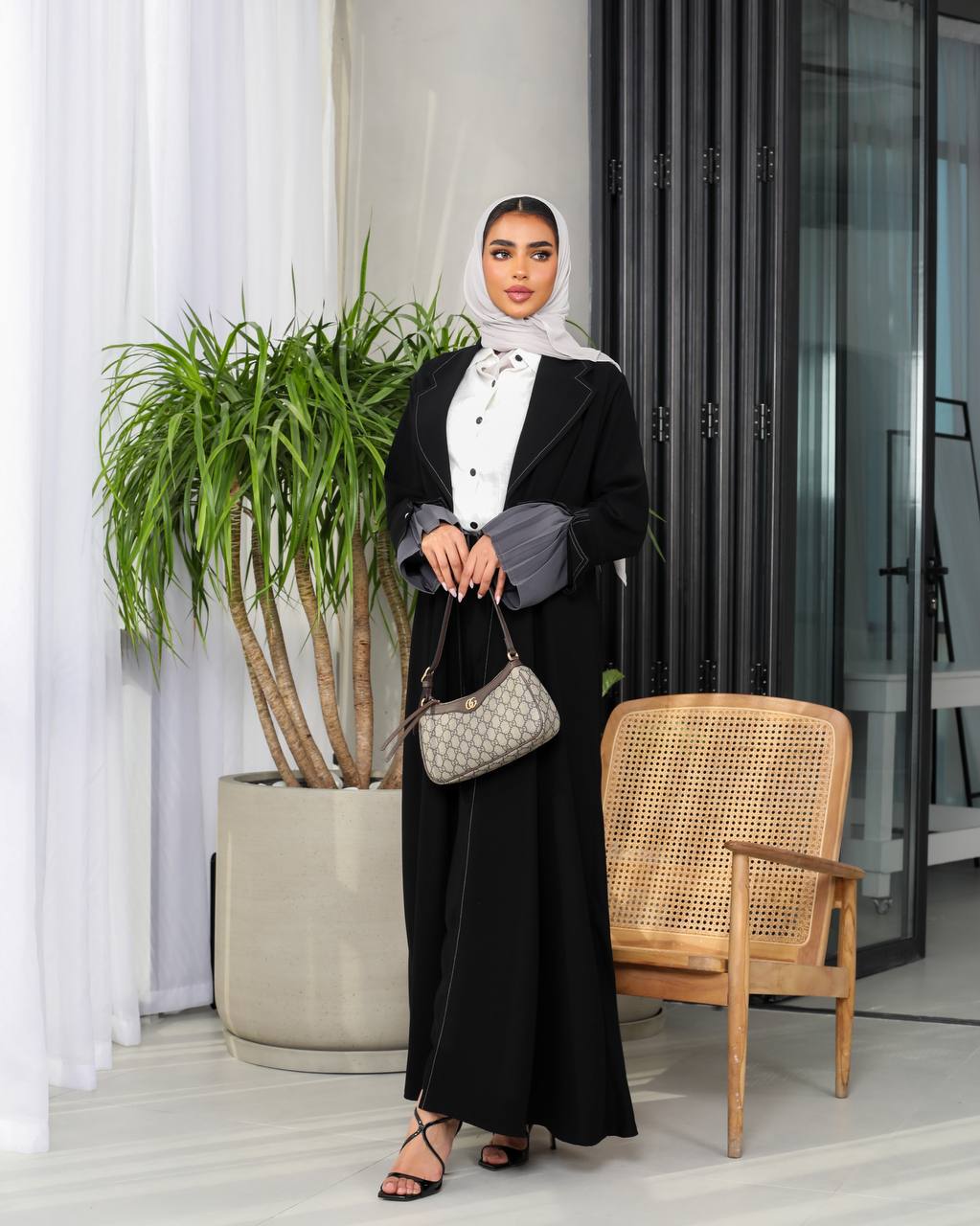 Abaya Blazer Black C:6475