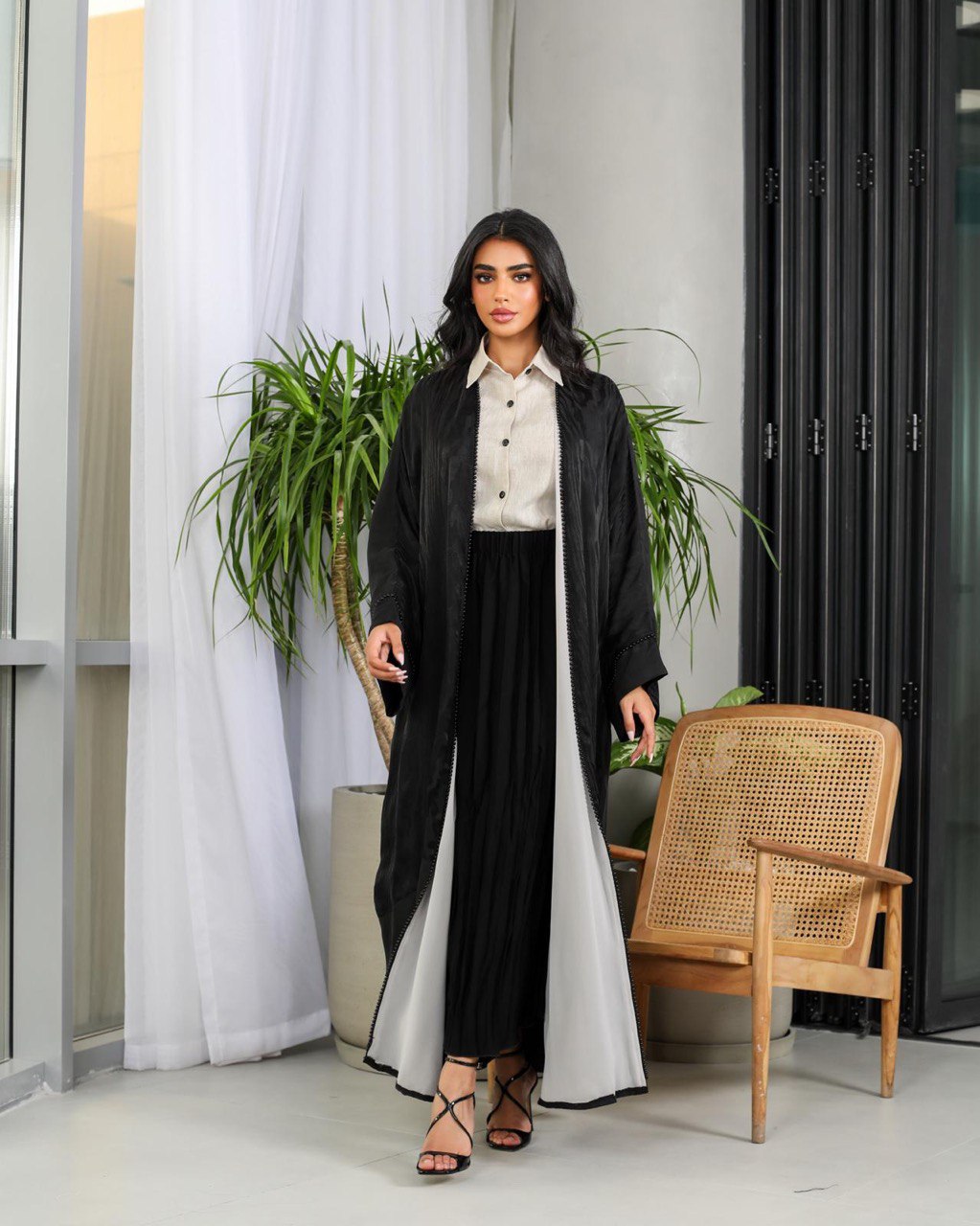 Abaya Crepe Silk C:6496