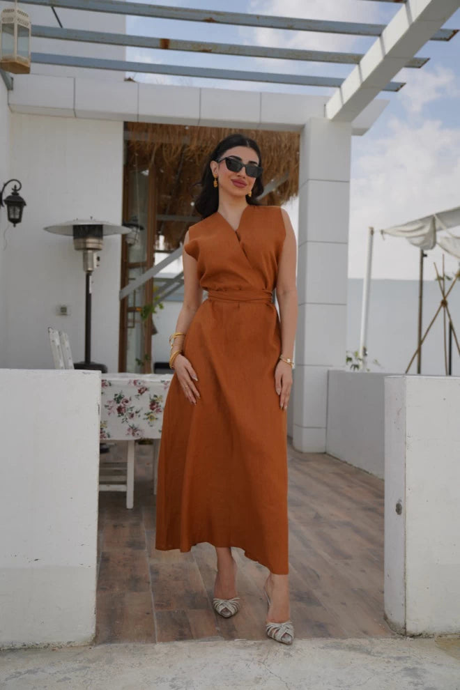 DRESS LINEN C:134