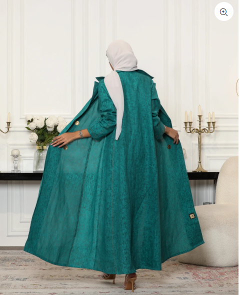 بليزر كتان أخضر C:6484GREEN 