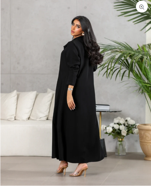 BLAZER CREPE C:6489 BLACK CREPE