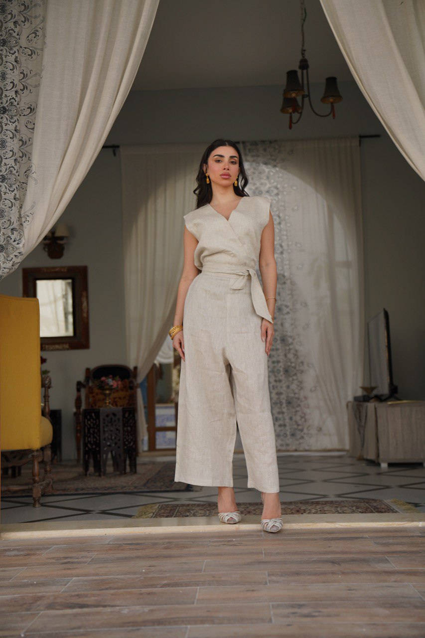 JUMPSUIT LINEN C:103