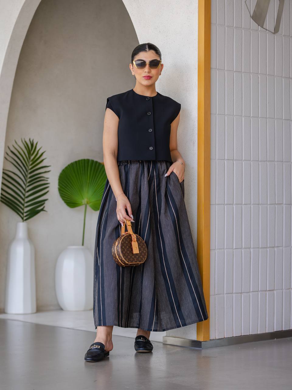 Shirt and skirt set