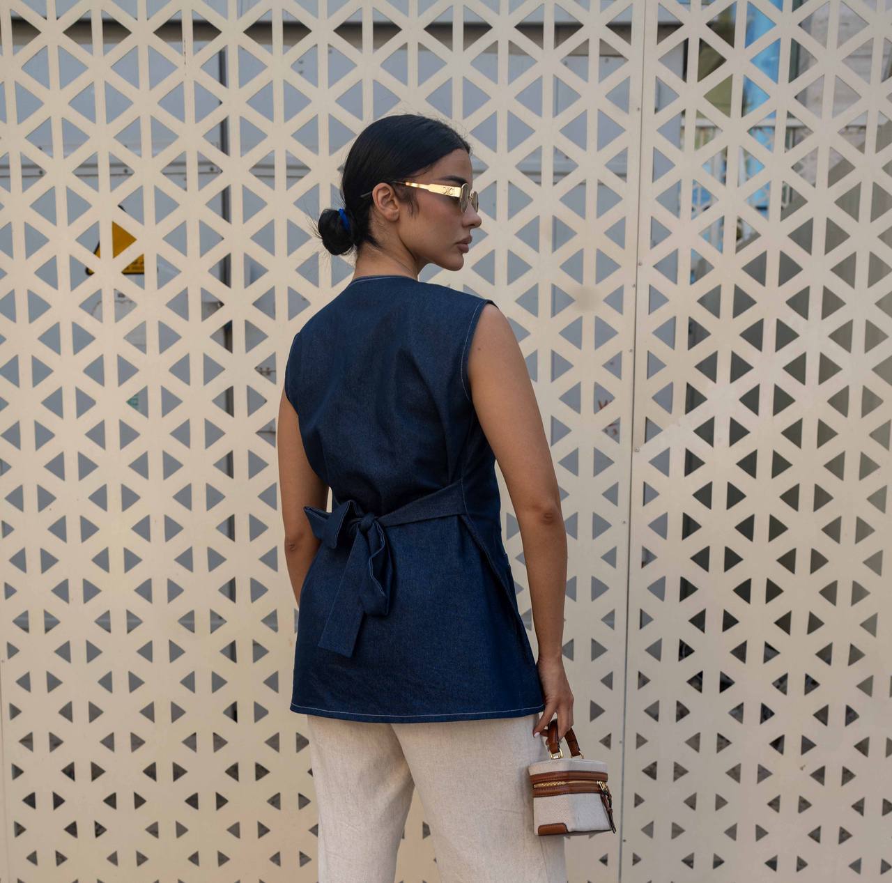 Jeans Navy Vest