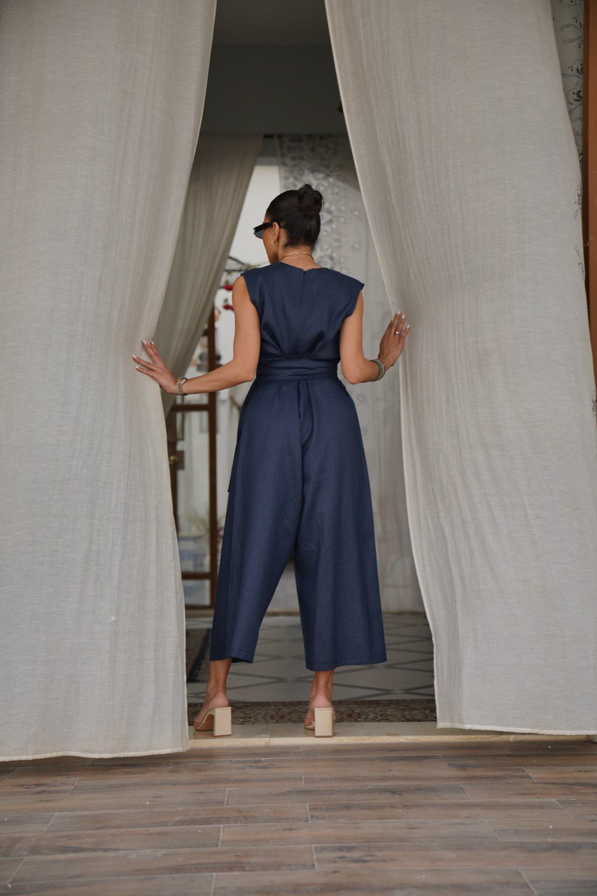 JUMPSUIT LINEN C:102