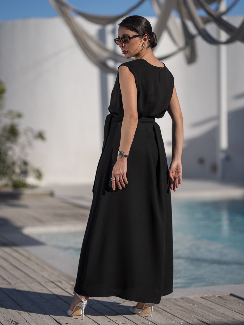 DRESS CREPE C:136