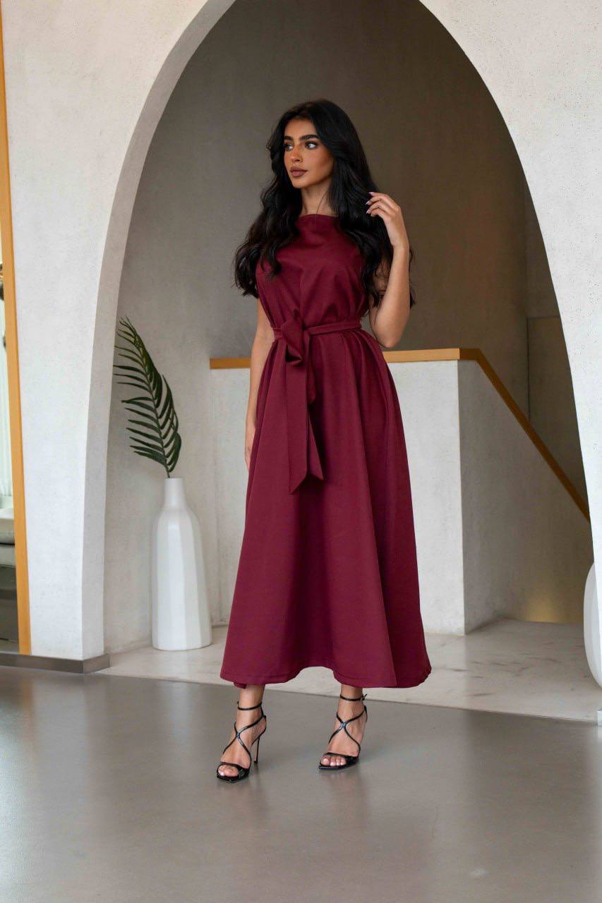 Burgandy Dress